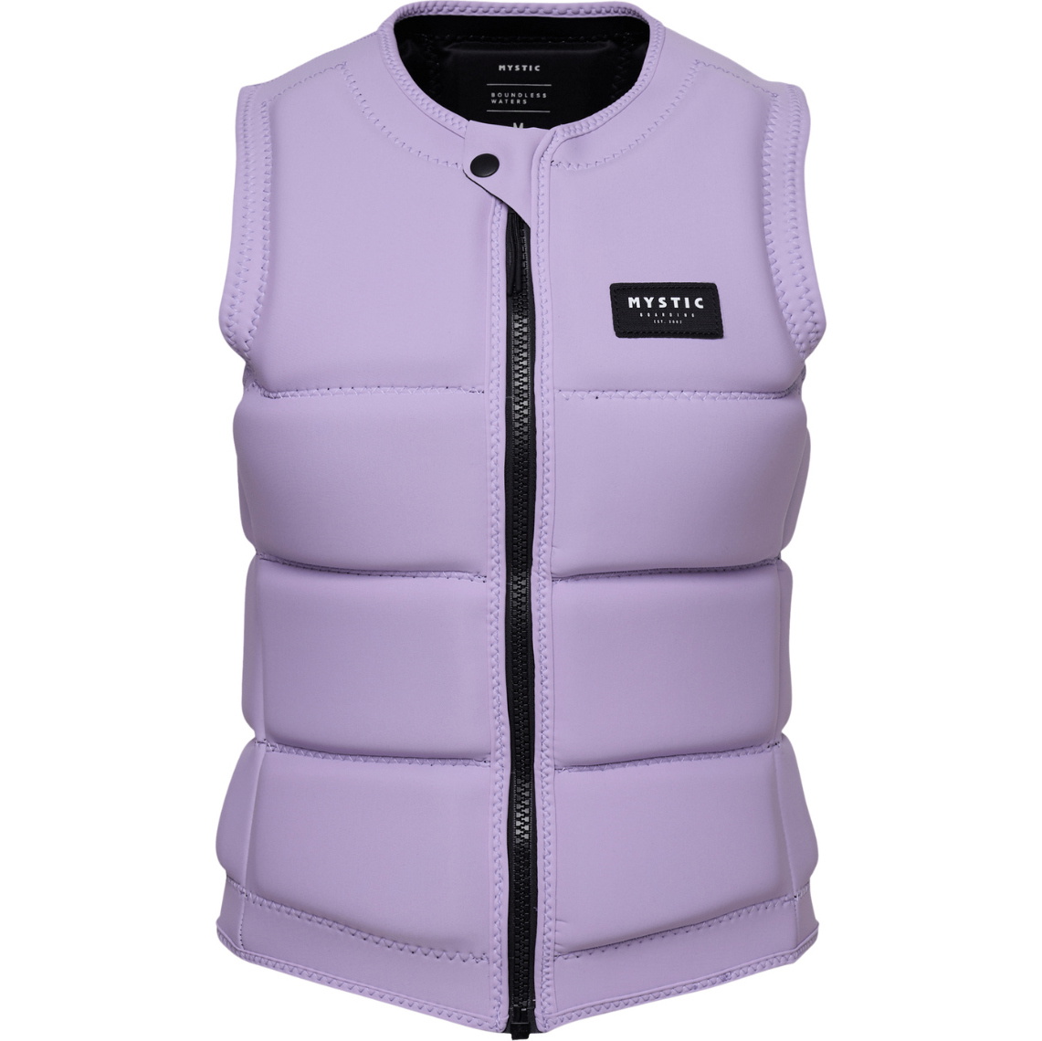 2025 Mystic Womens Star Front Zip Wake Impact Vest 35005.240246 - Pink Purple